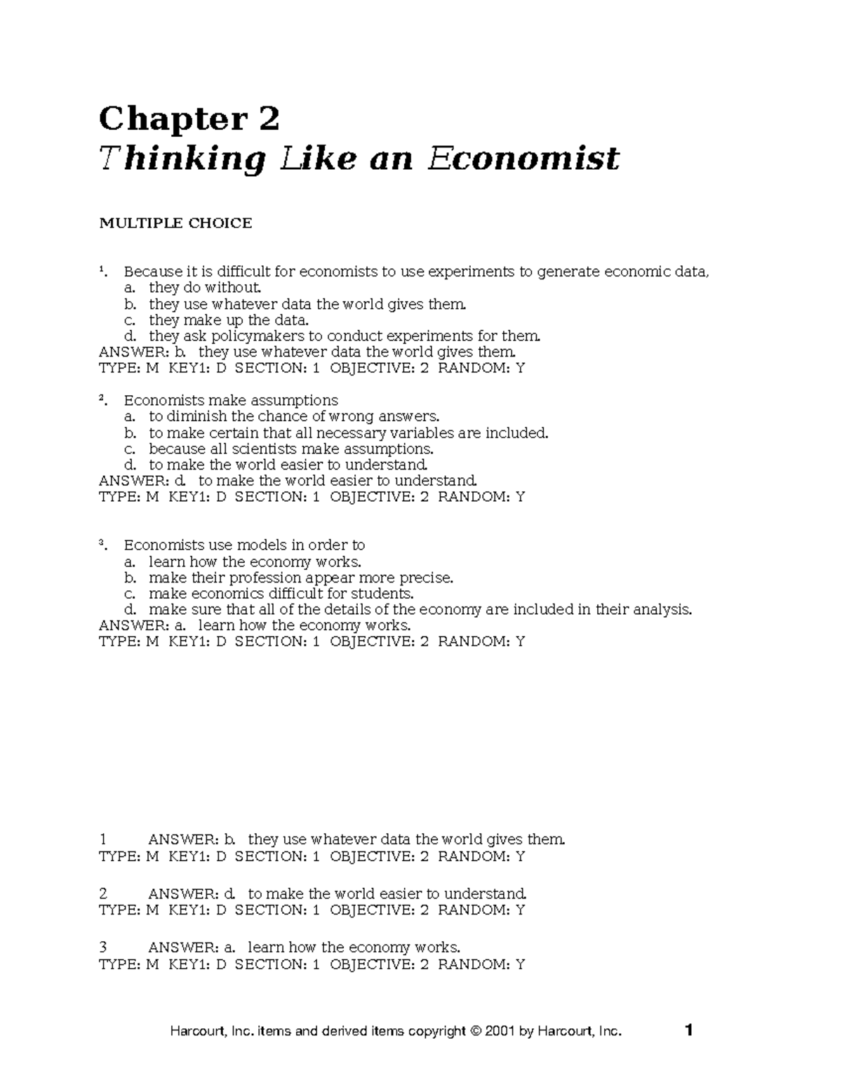 Chap02 - Summary Principle of Marketing - Chapter 2 Thinking Like an ...