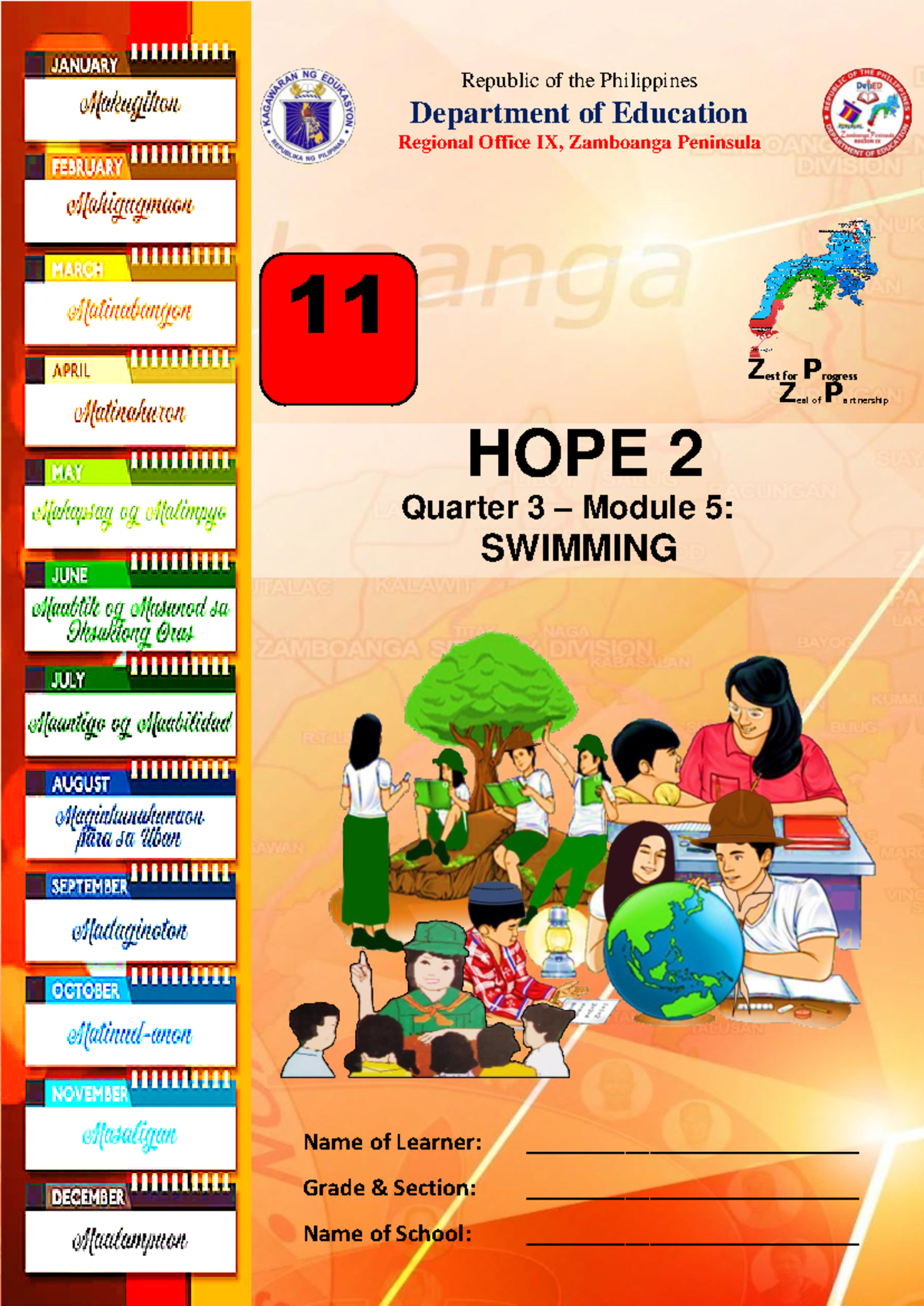 HOPE 2 Q3 Module 5: Exploring Swimming Skills and Techniques - Studocu