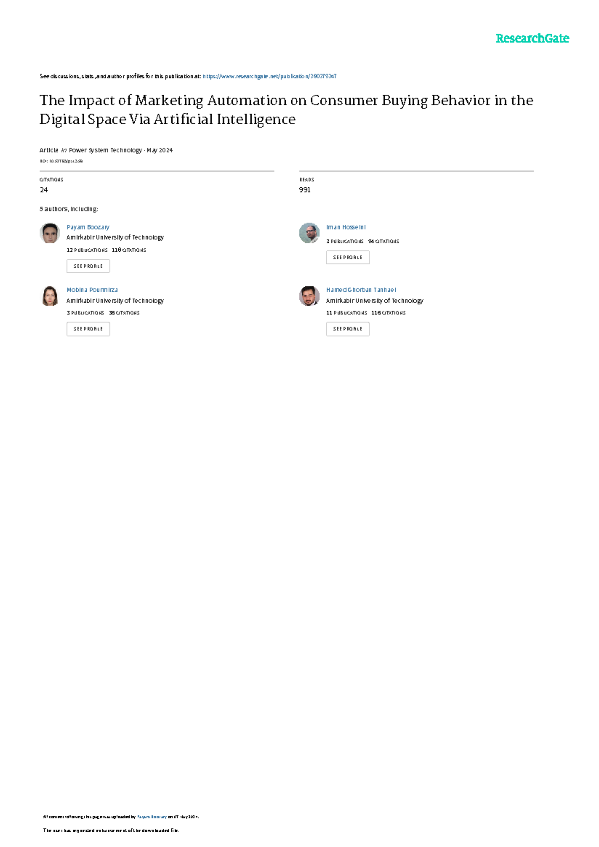 The Impact of Marketing Automation on Consumer Behavior in Digital ...