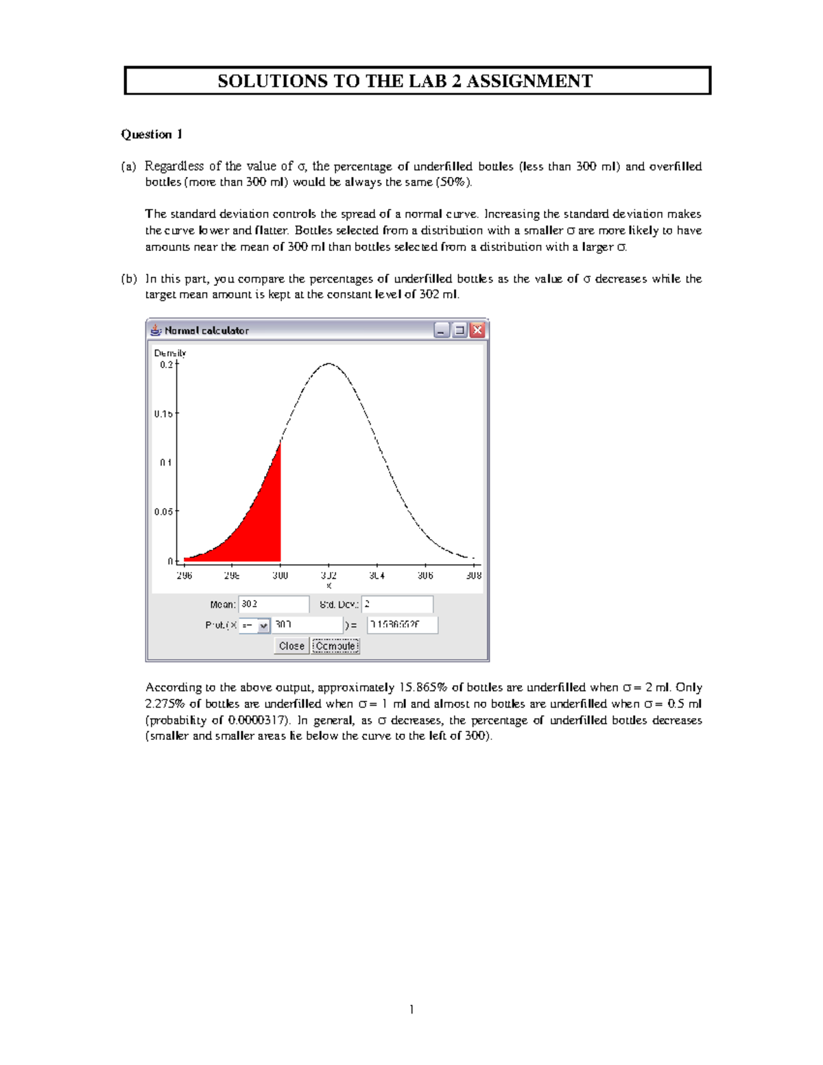 Asg2soln - Stat 151 Lab Assignment Fall 2019 - SOLUTIONS TO THE LAB 2 ...