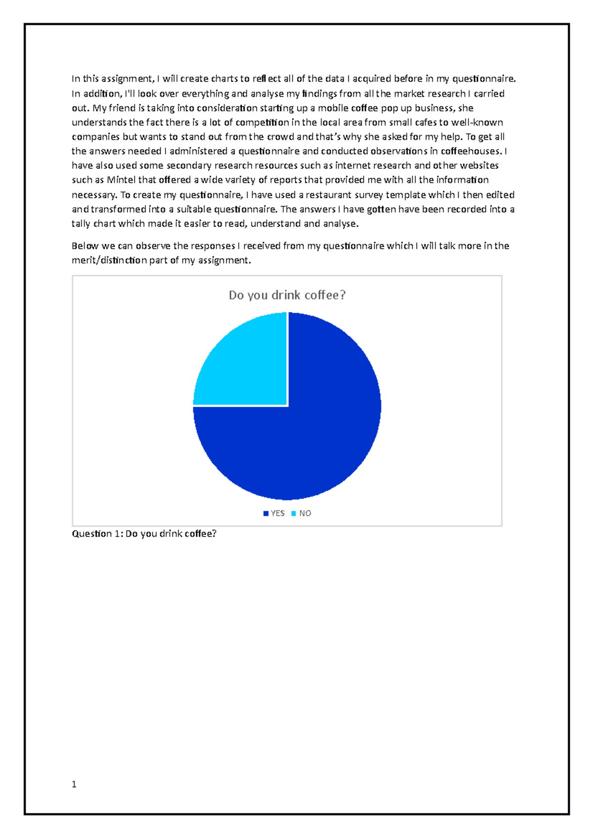 Assignment 2 Task 2 Market Research - In this assignment, I will create ...