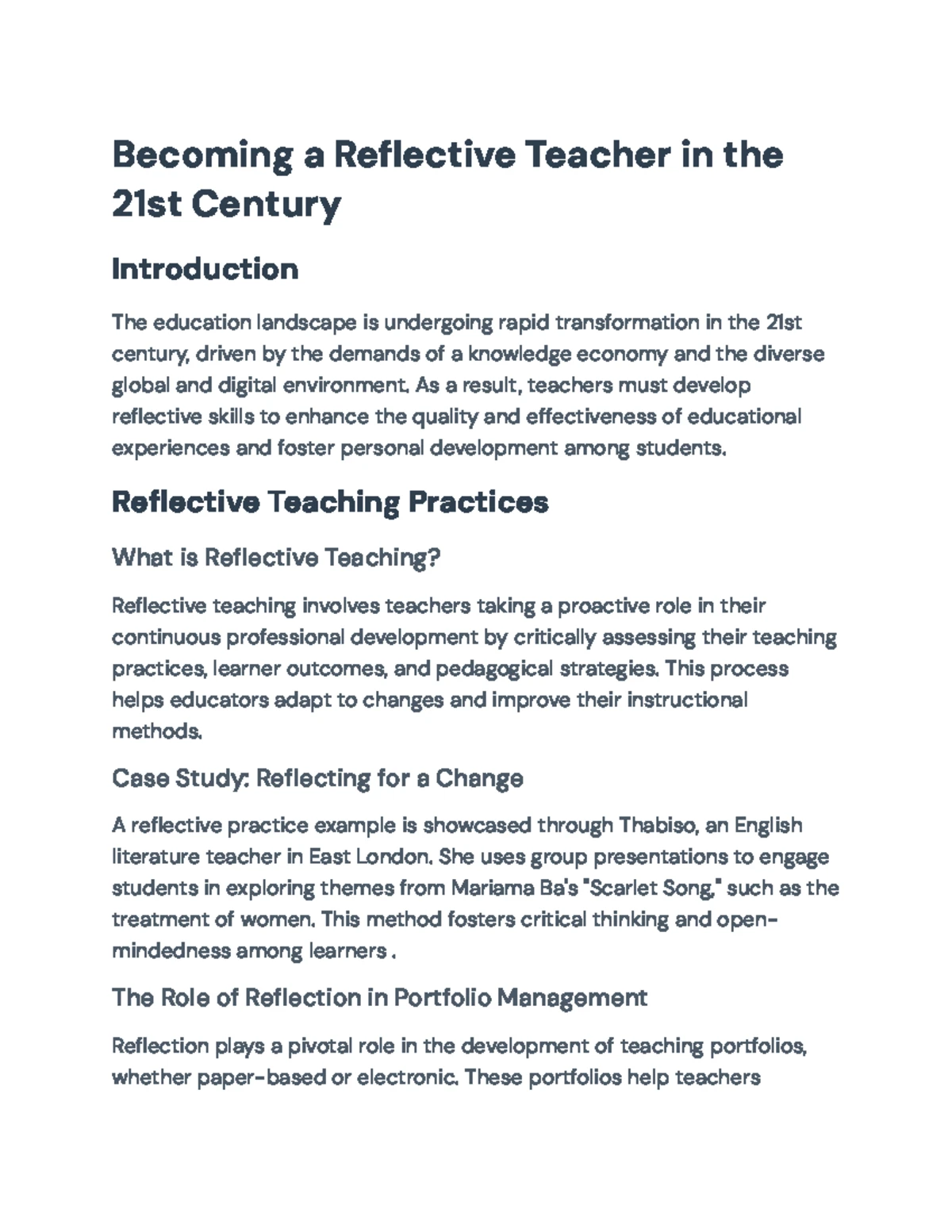 2024 WILV4700 Teaching Practice Module Guide for B.Ed. Students - Studocu