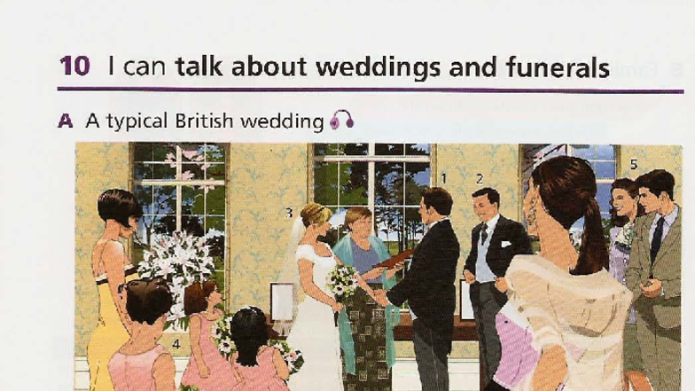 Weddings and Funerals: A Study on British Wedding Traditions - Studocu