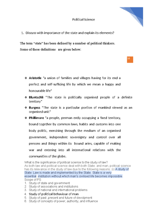 [Solved] Sociology 1st sem notes - BA.LLB 5 years law (5452123) - Studocu
