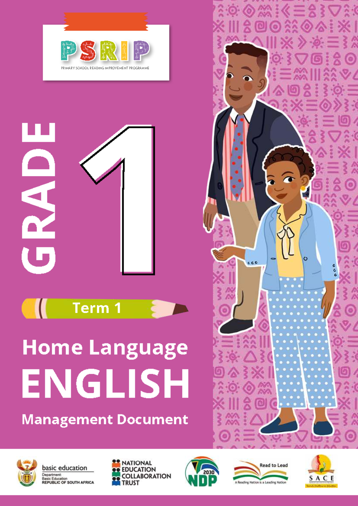 Grade 1 Term 1 Home Language English Management Document - Studocu