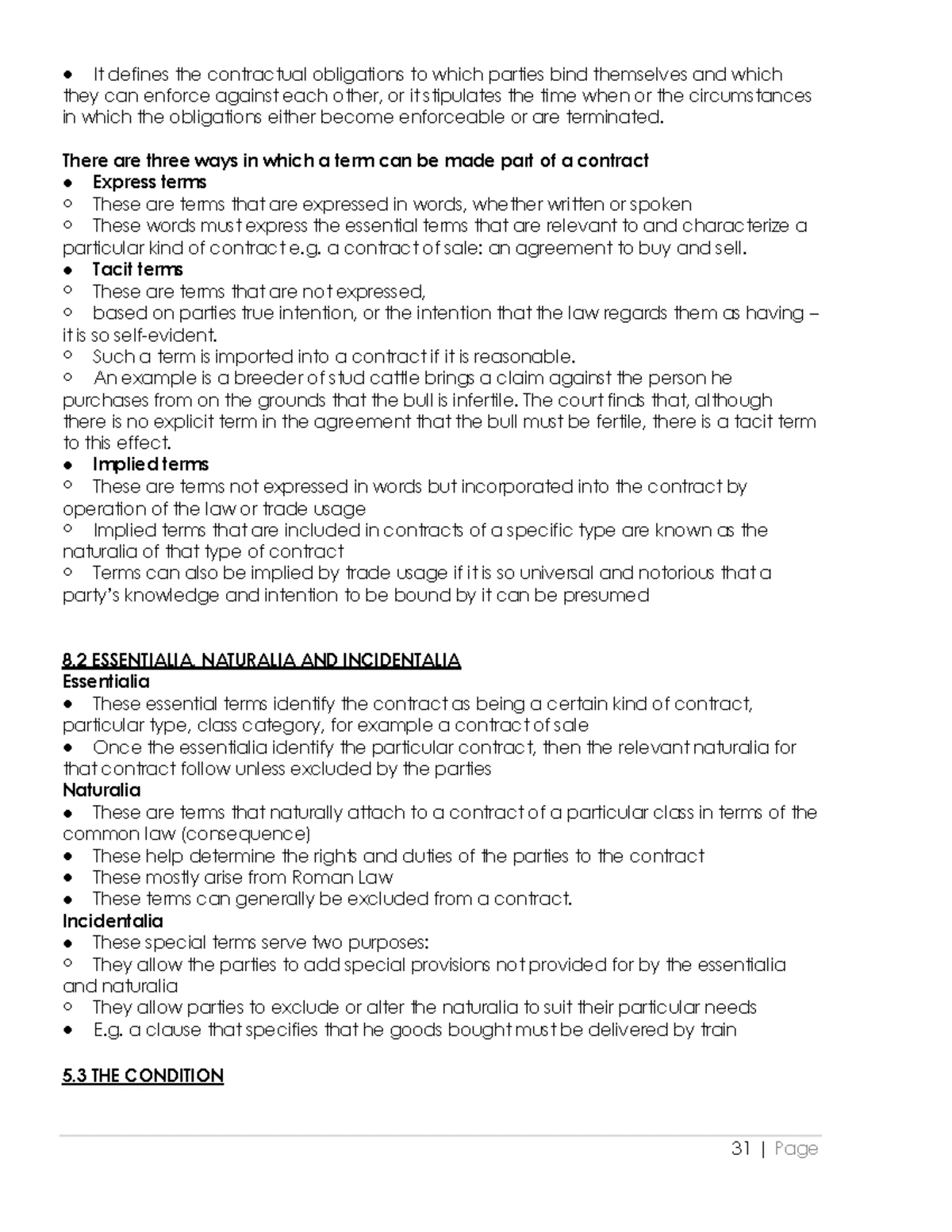 Prevention of performance - This is a form of anticipatory breach of ...