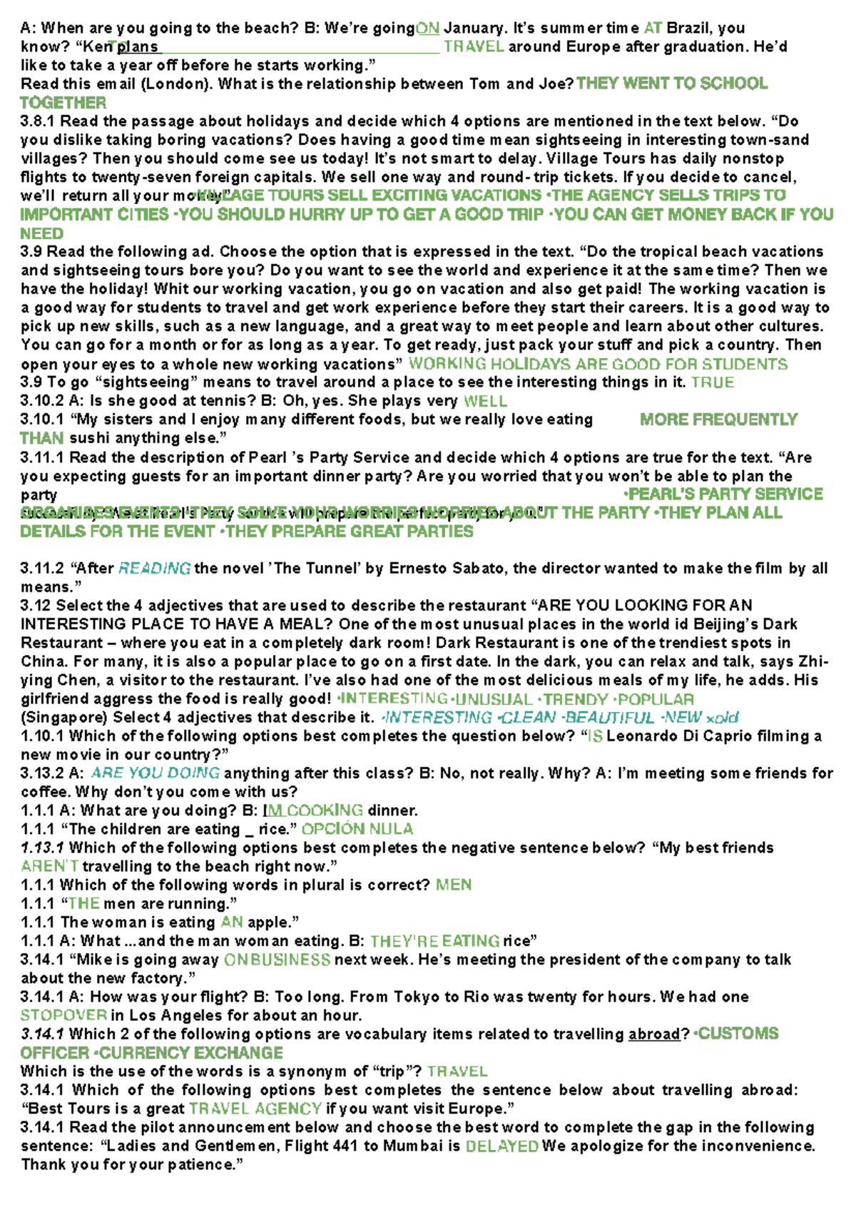 English 101: Final Exam Study Guide and Question Review - Studocu