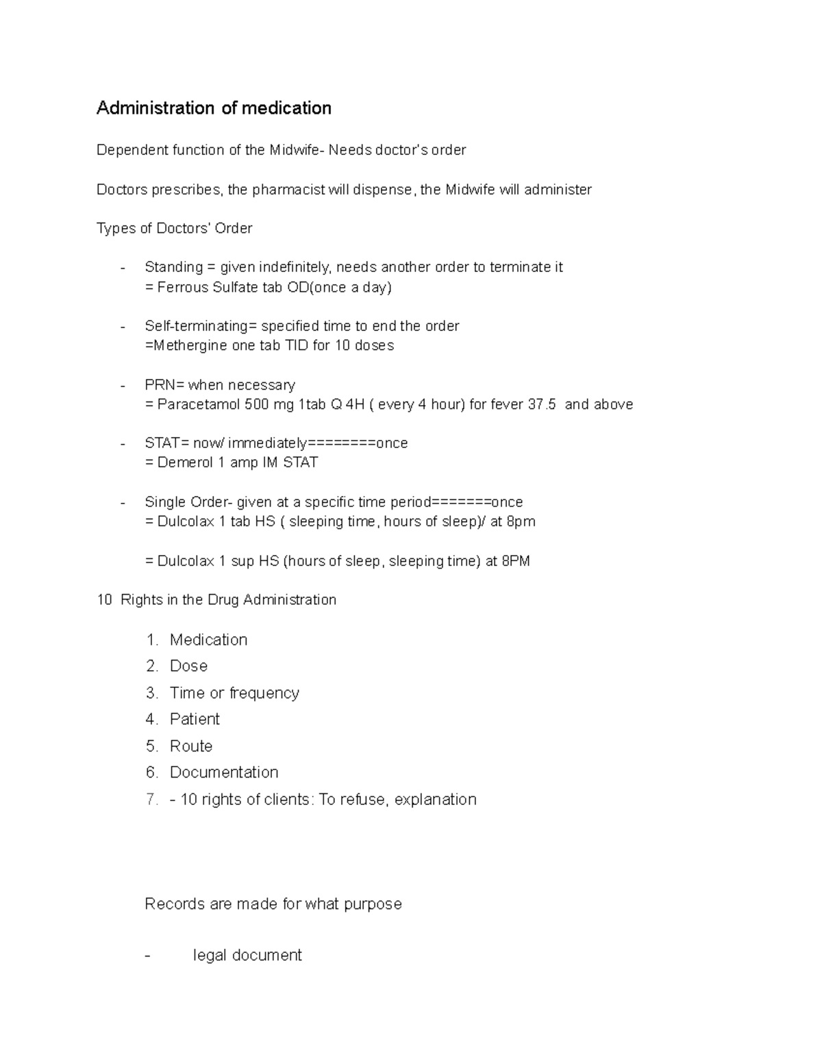 Medication Administration Guidelines: Types, Rights, and Procedures ...