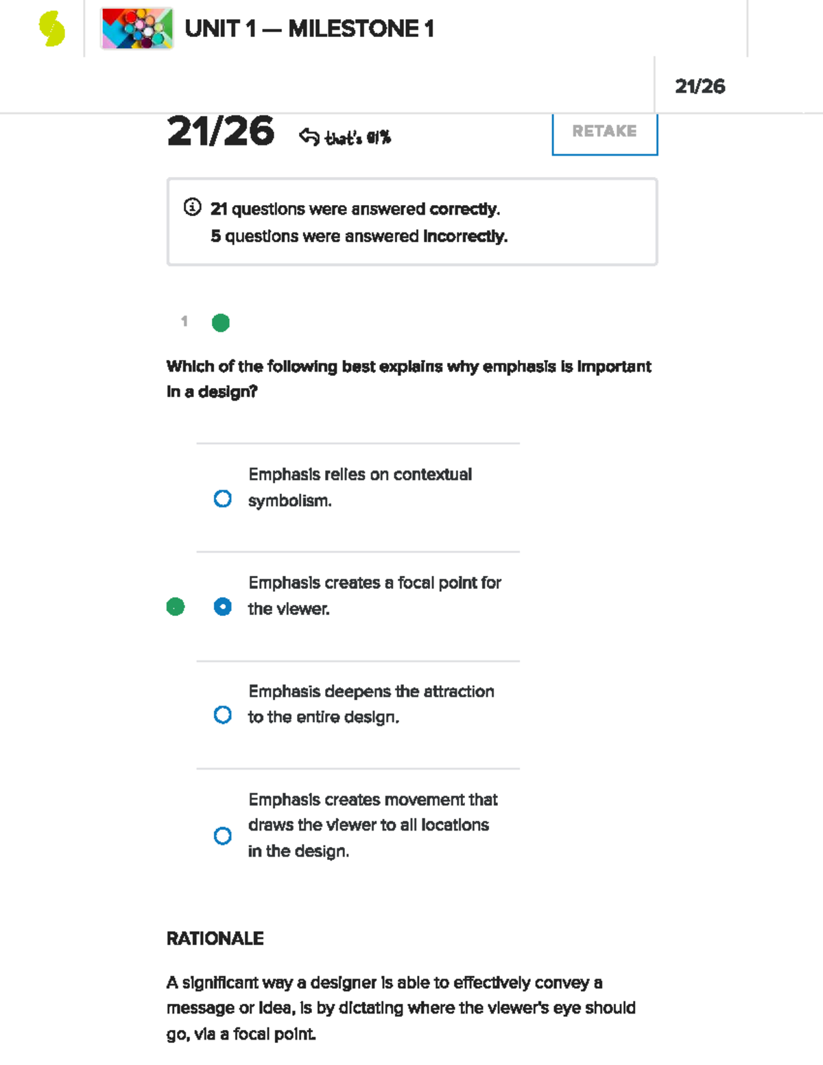 Unit 1 milestone 1 study guide and question analysis - Studocu