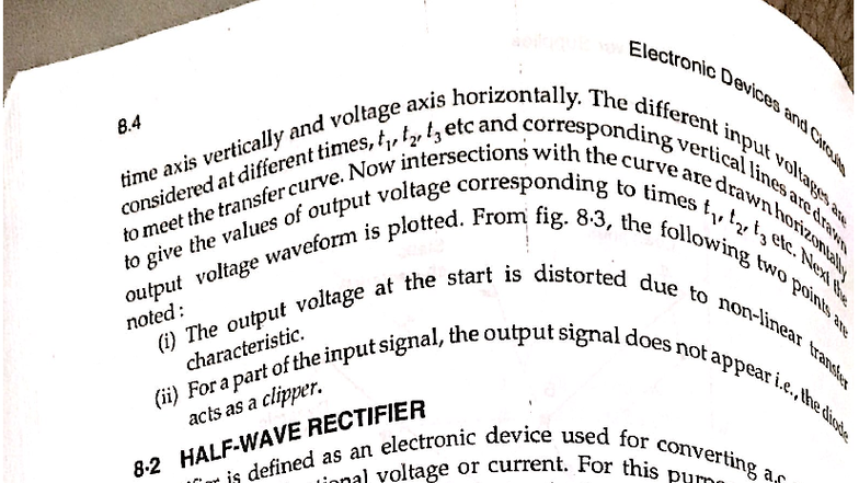 Rectifiers - Electronic Devices and Circuits 8.4 Study Notes - Studocu