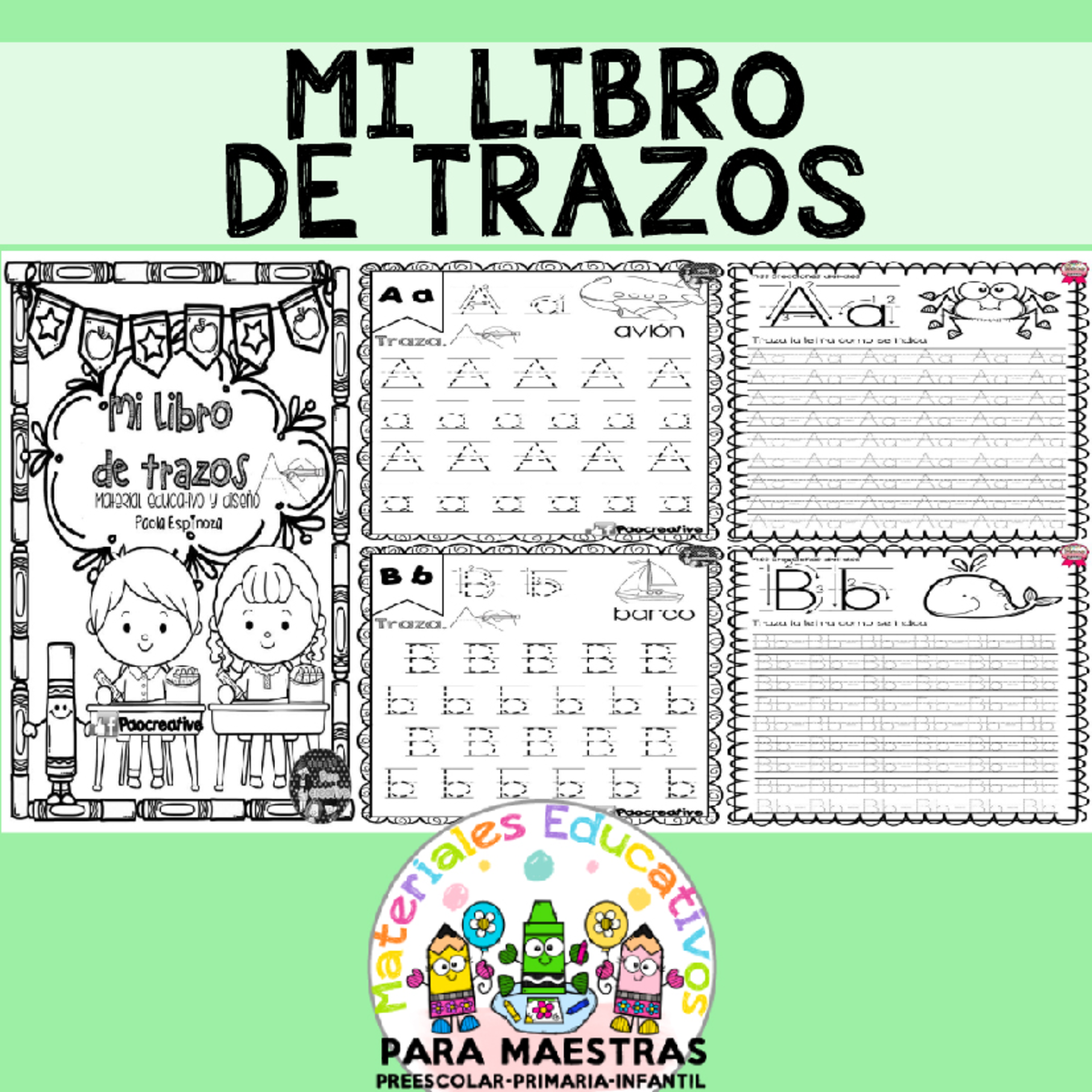 Mi Libro de Trazos del Abecedario - Materiales Educativos - Studocu