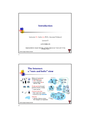 CS 4392 Notes - Network Switching - CS 4392 Review Notes - Computer ...