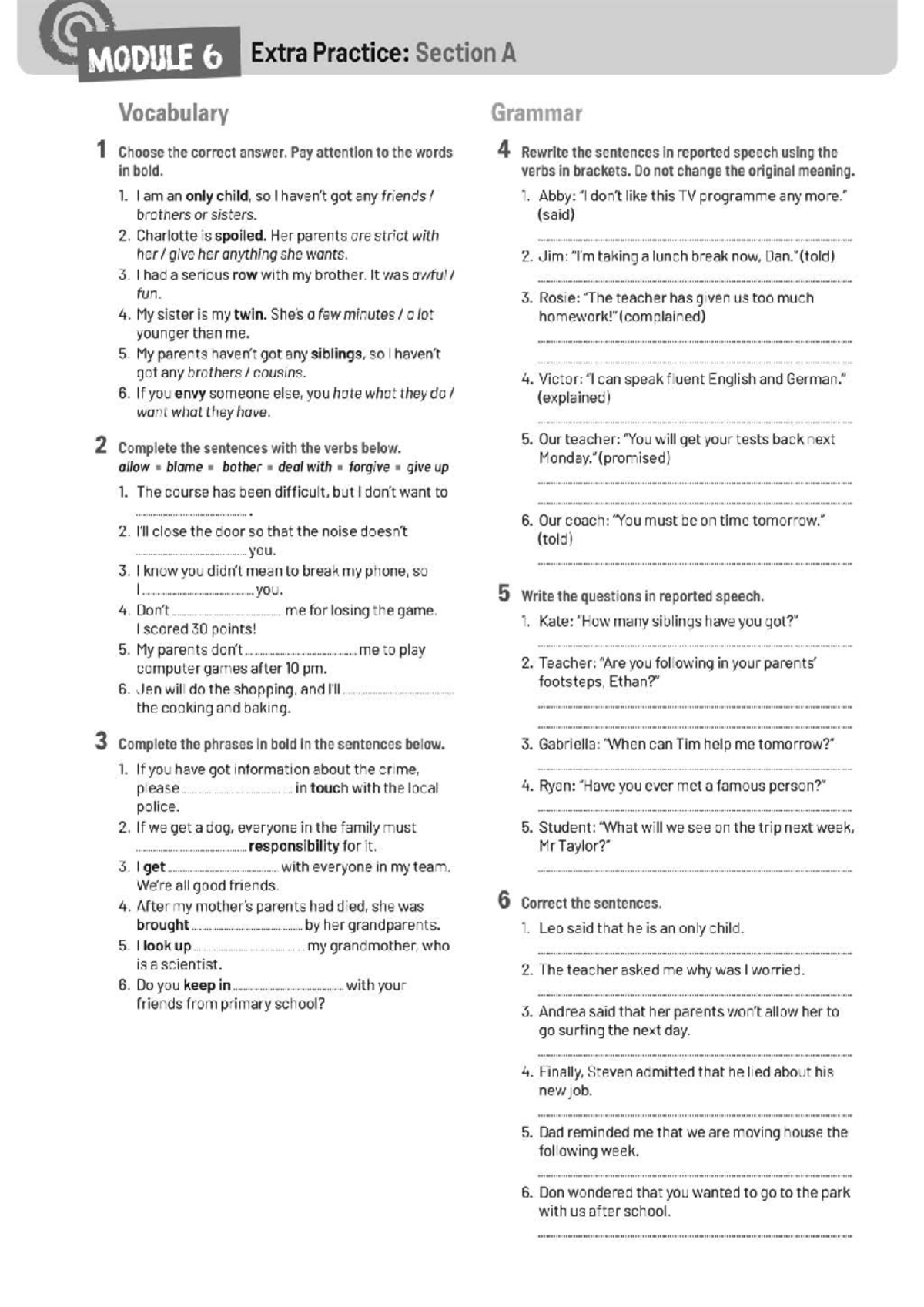 Unit 6 - Extra Practice and Review Exercises - Studocu