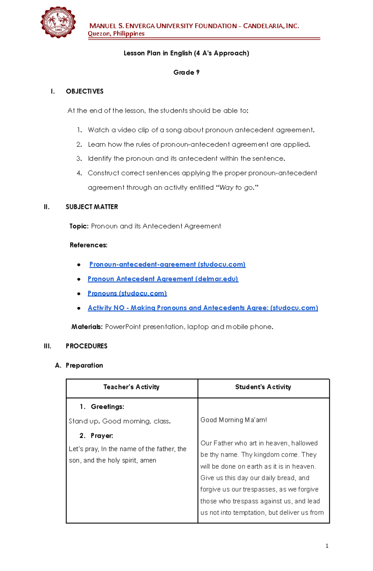 Leonardo-Alexandria-S.-Assessment-of-Learning.-LP.docx-1 - Quezon ...
