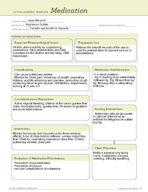 Peds DM case study Matzio - Isaac Benjamin 4. Clinical Judgment Case ...