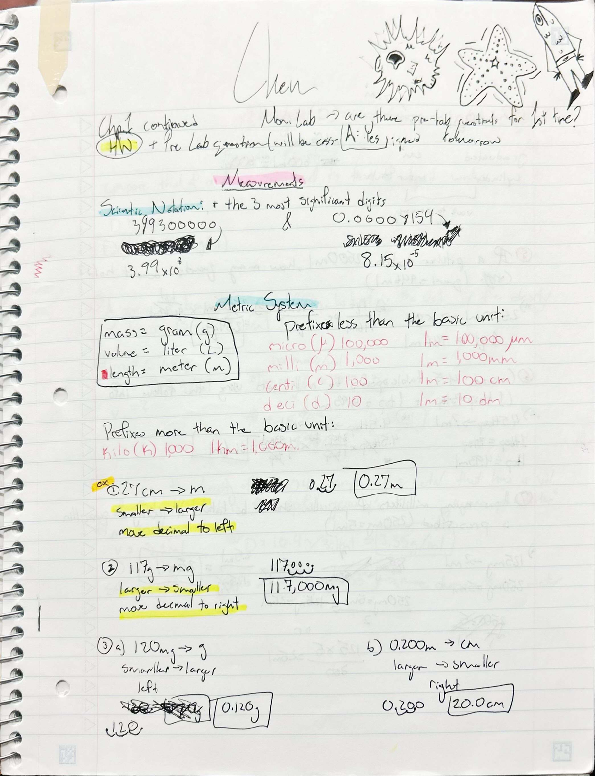 CH-1: Measurements, Density, Temperature, and Heat Notes - Studocu
