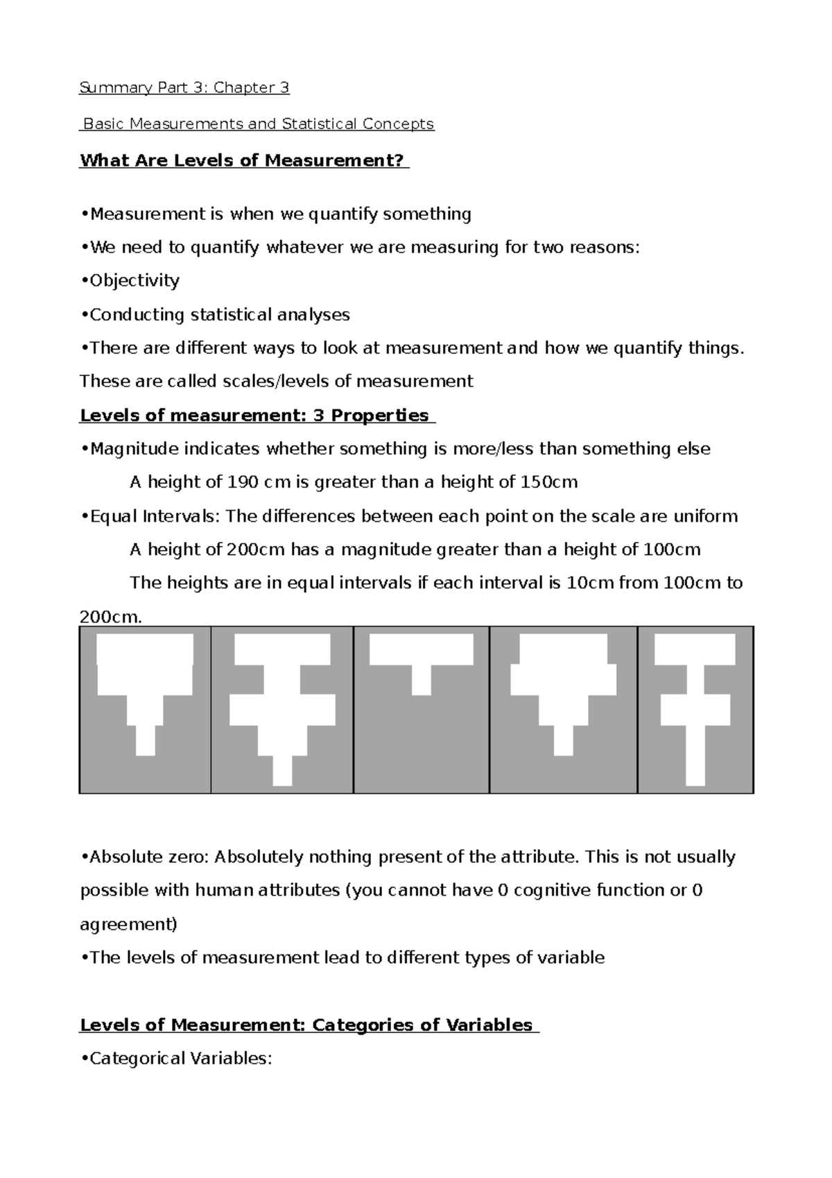 Psychological Assessment Summary: Chapter 3 - Measurement Basics - Studocu