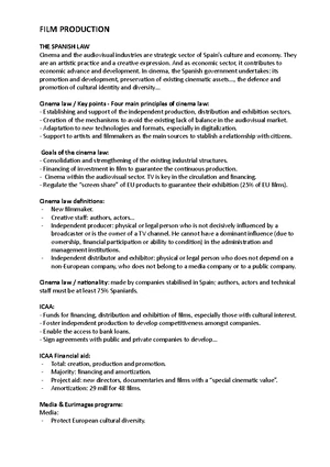 Apuntes de Producción Audiovisual - Film Production Rubén Romero Santos ...