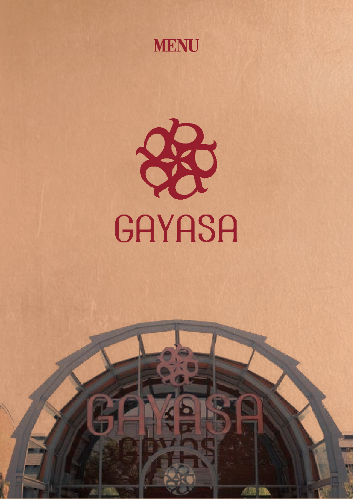 Gayasa Menu 2024: Culinary Delights & Signature Dishes - Studocu