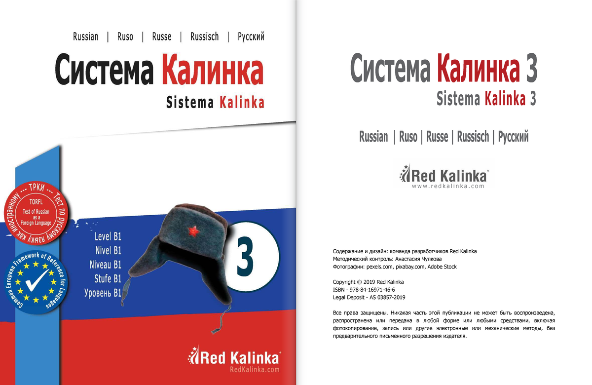 Система Калинка 3: Учебник для уровня B1 - Document Preview