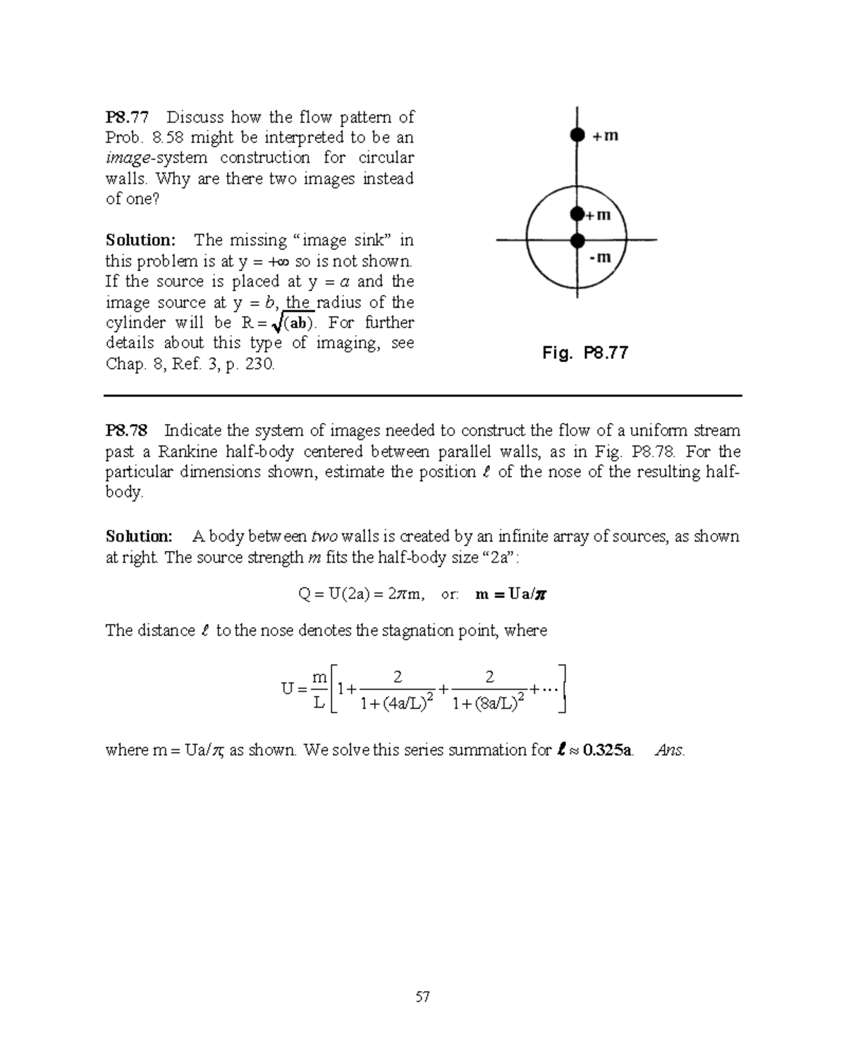 P8.77 & P8.78 Flow Patterns & Image Systems in Circular Walls Solutions ...