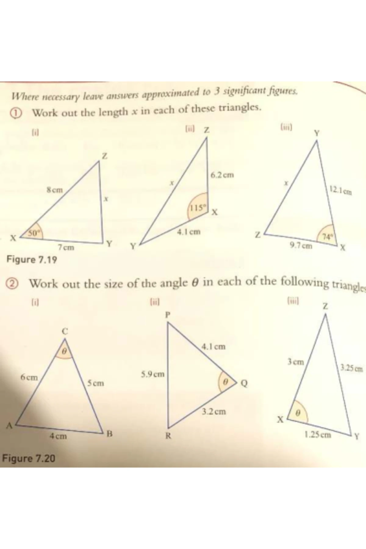 GCSE Mathematics: Bearings & Trigonometry Practice Problems - Studocu
