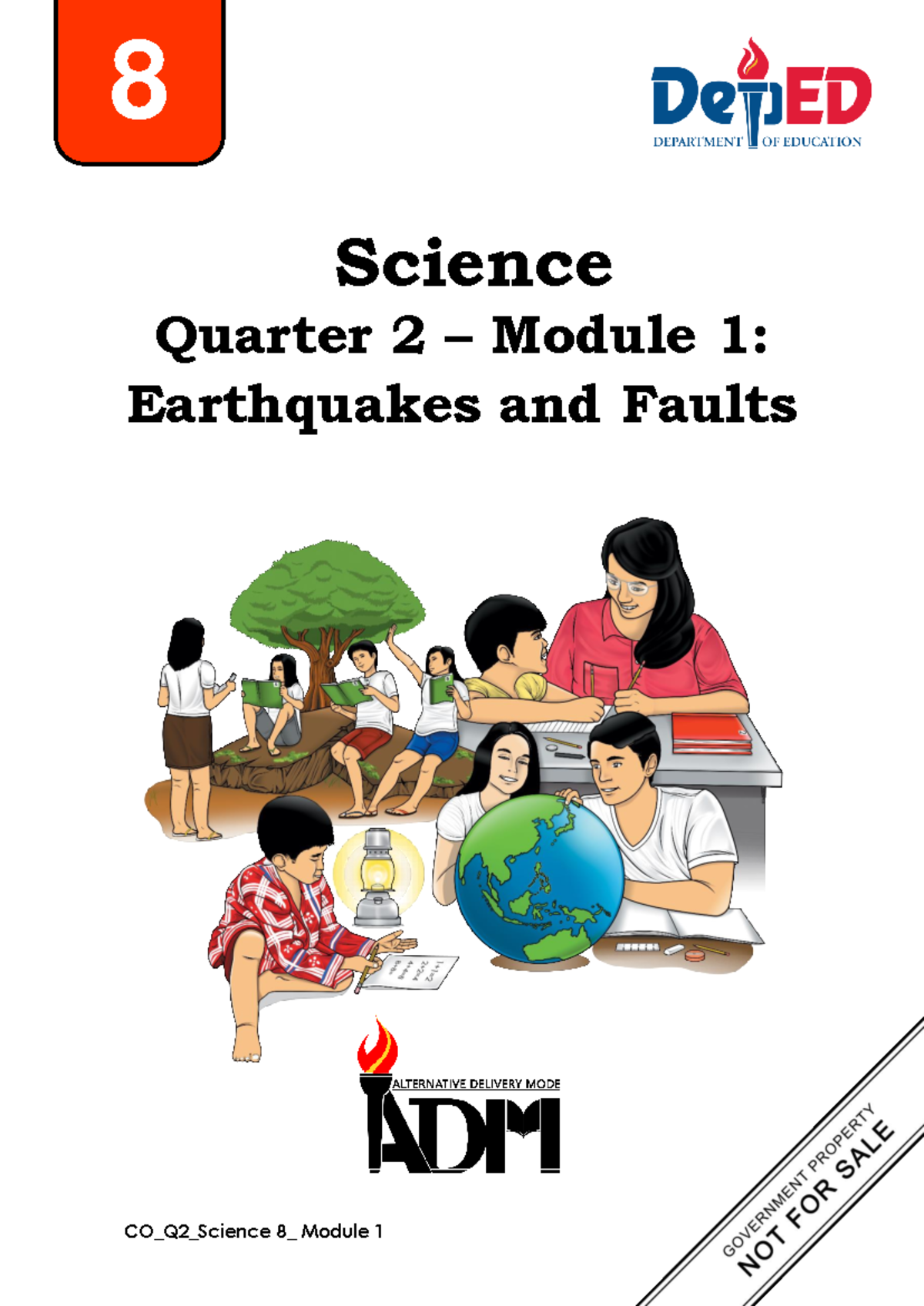 Science 8 Q2 Mod1 Earthquakes And-Faults V1 - Science Quarter 2 ...