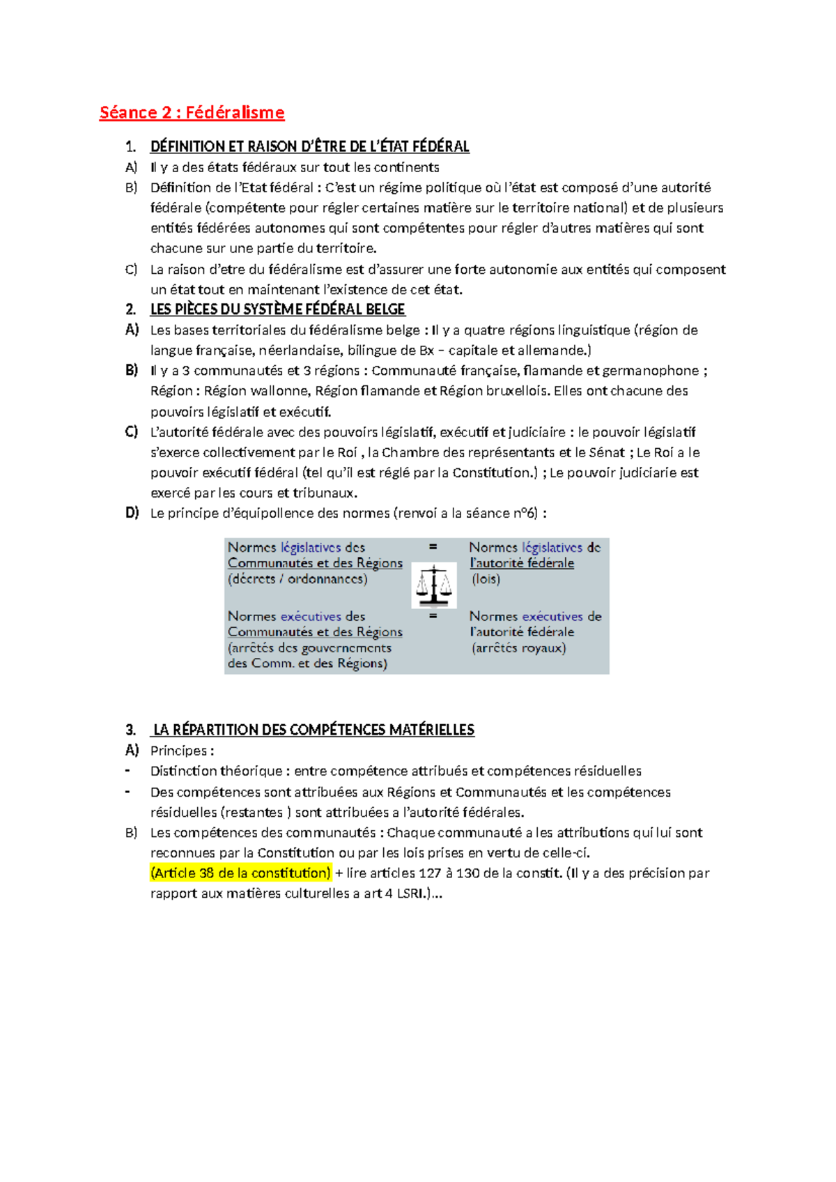 Notes de cours sur le Droit Public - Q2 SEG - Studocu