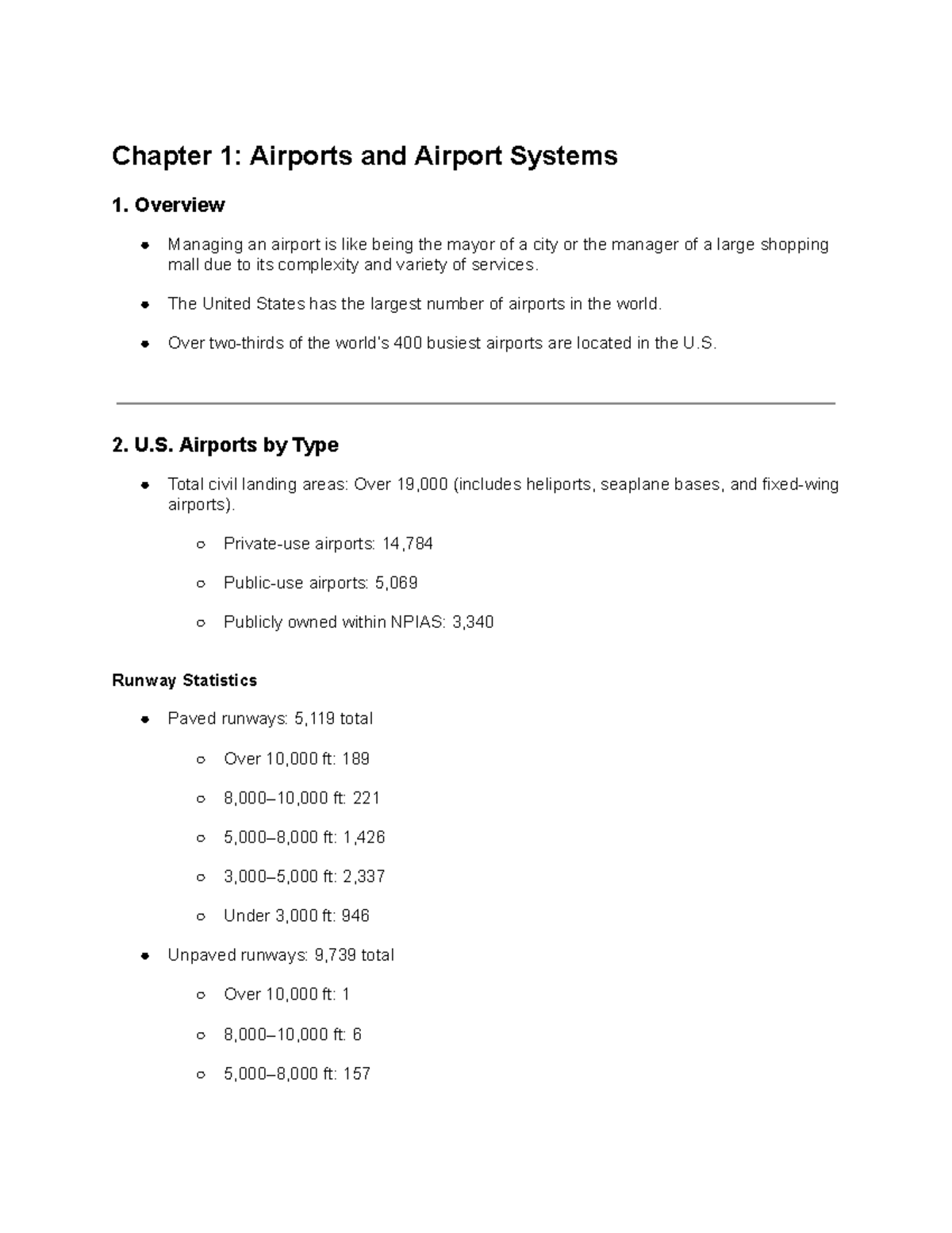 Airport Management and Operations: A Comprehensive Overview (CIV-101 ...