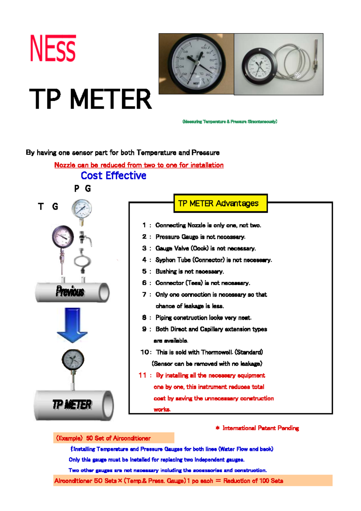 TP METER Catalog: Cost-Effective Temp & Pressure Measurement Solutions ...