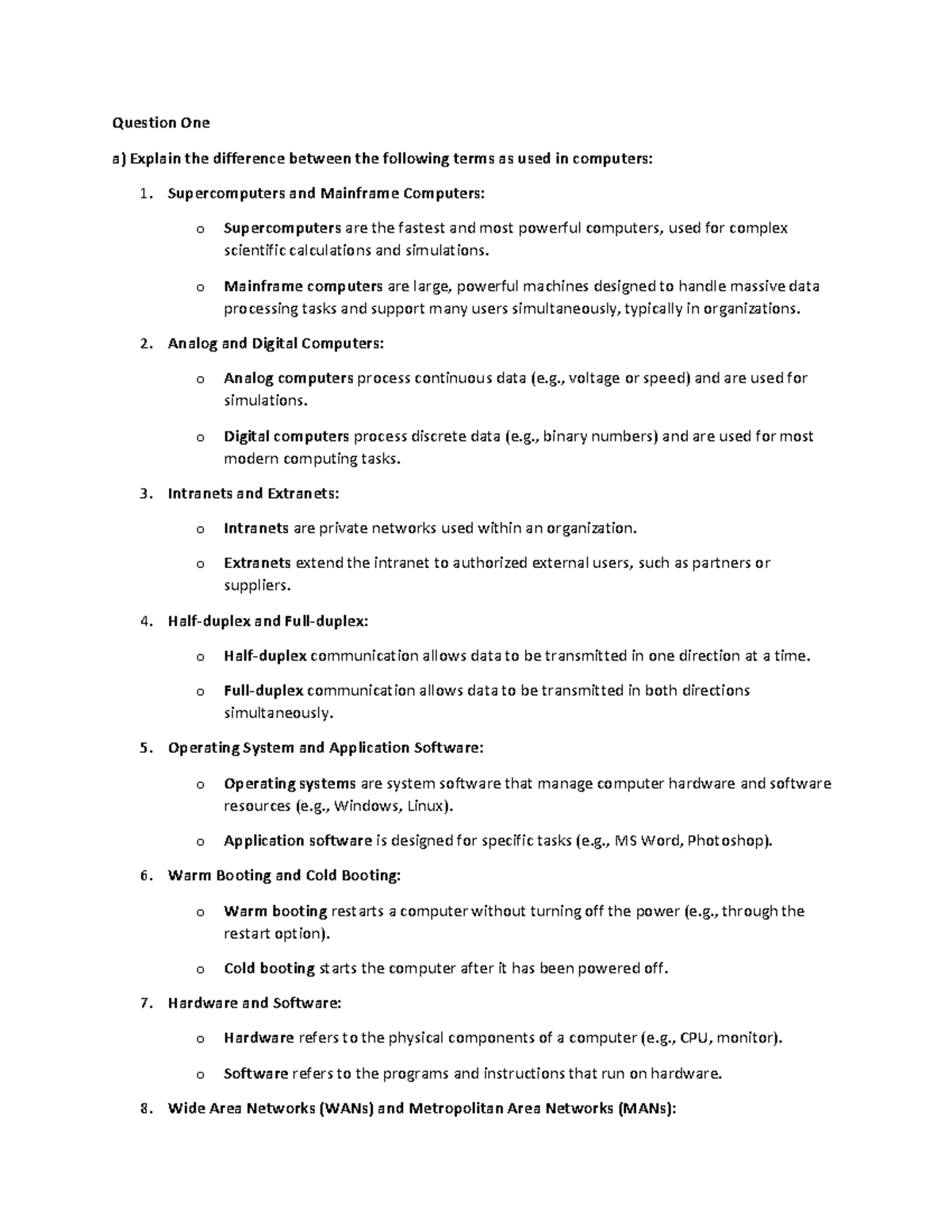 ICT 101 Study Guide: Key Terms, Network Value & Presentation Tips - Studocu