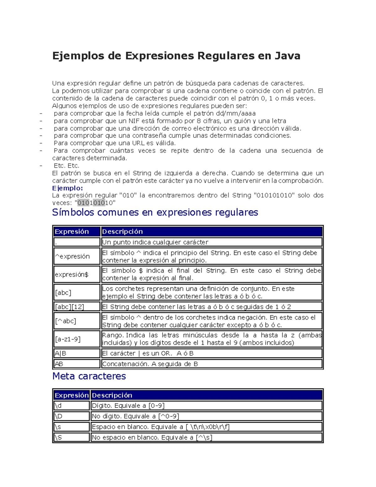 ADA 2 - Ensayo sobre Expresiones Regulares en Lenguajes y Autómatas I ...