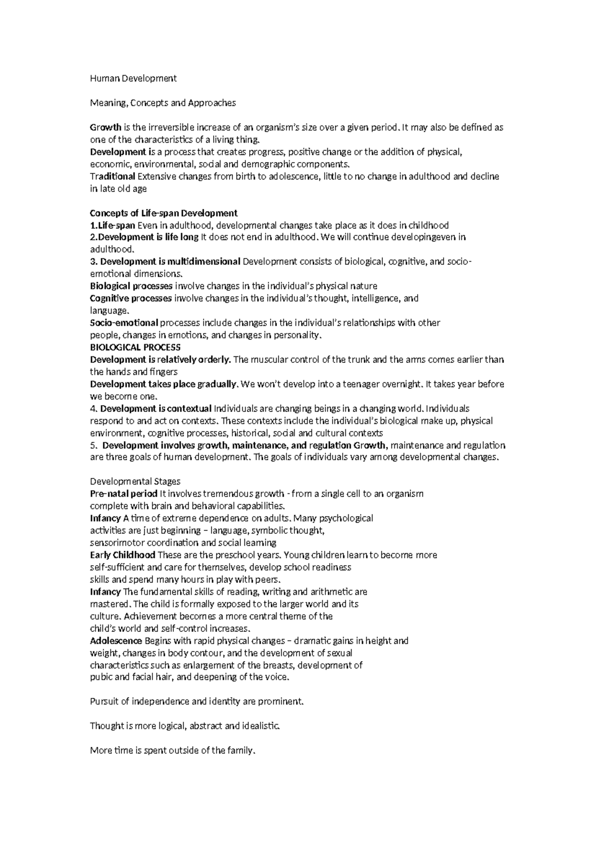 Human-Development - Reviewe - Human Development Meaning, Concepts and ...