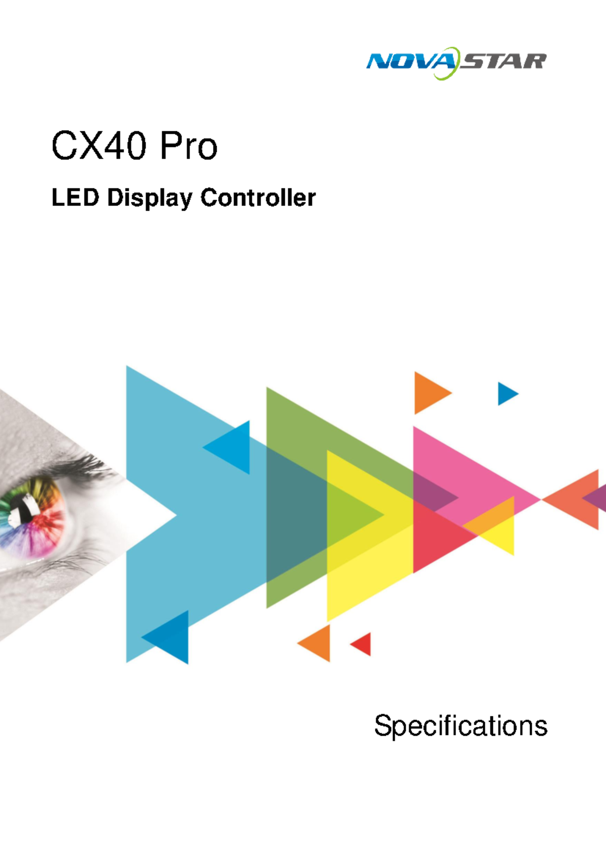 CX40 Pro LED Display Controller Specs & Change History V1.0.1 - Studocu