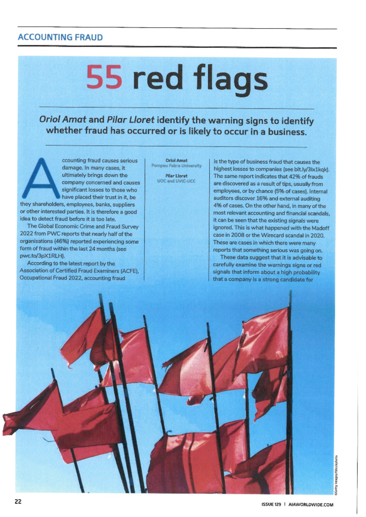 Accounting Fraud: 55 Red Flags to Identify Warning Signs - Studocu