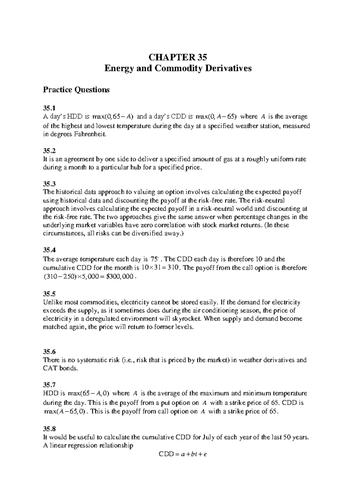CHAPTER 25 Credit Derivatives Practice Questions - Hull OFOD 11e ...