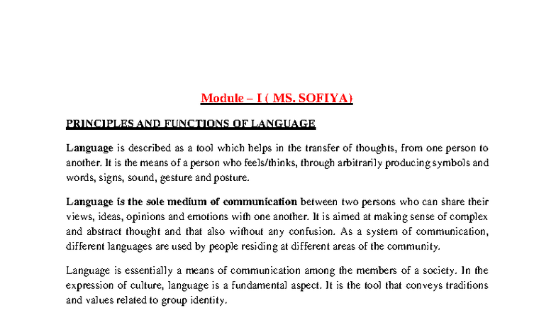 Language Across Curriculum (LAC) Notes - MS. SOFIYA, DEEPA & ANJU - Studocu