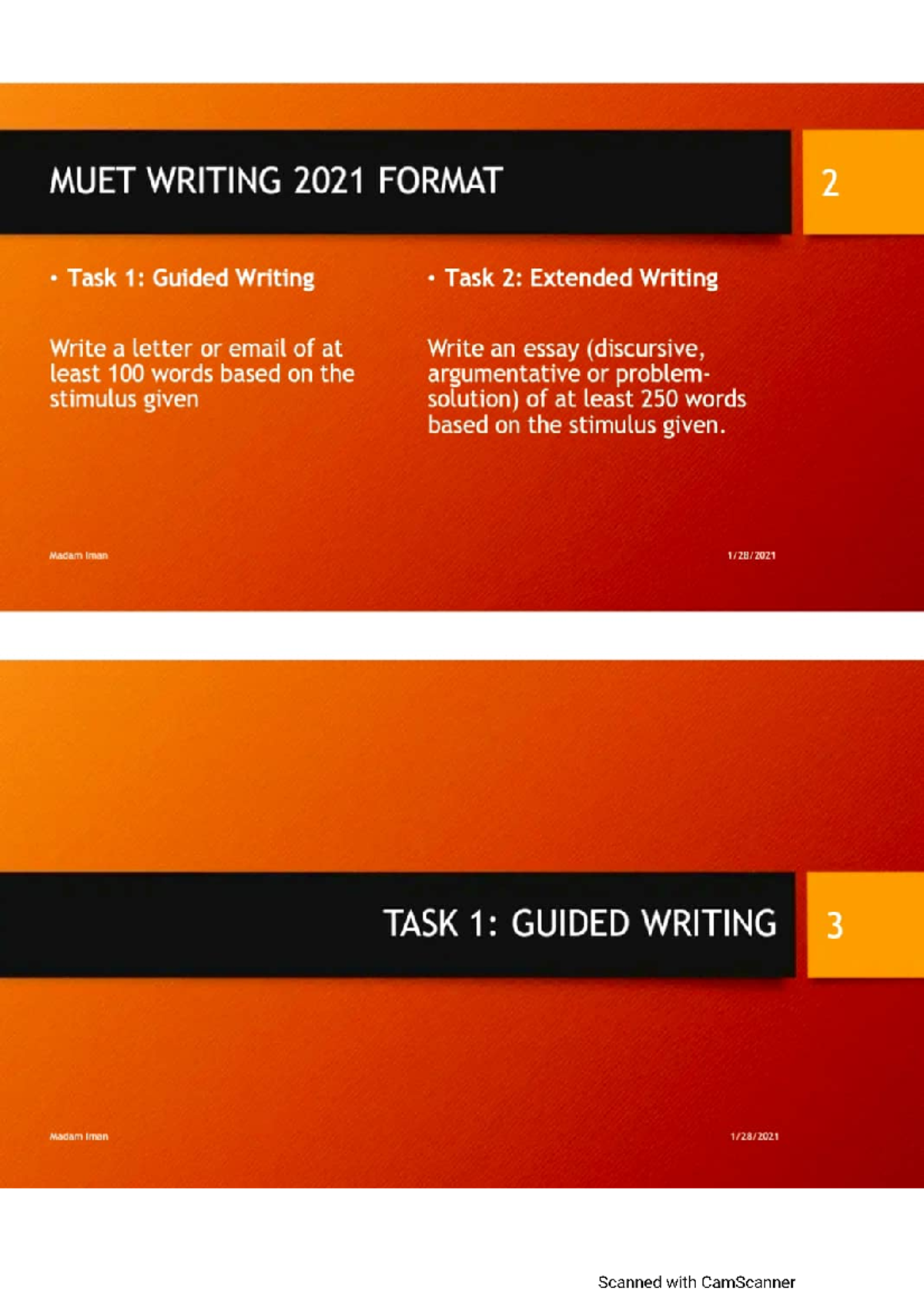 Tips Essay MUET - English - UTM - Studocu