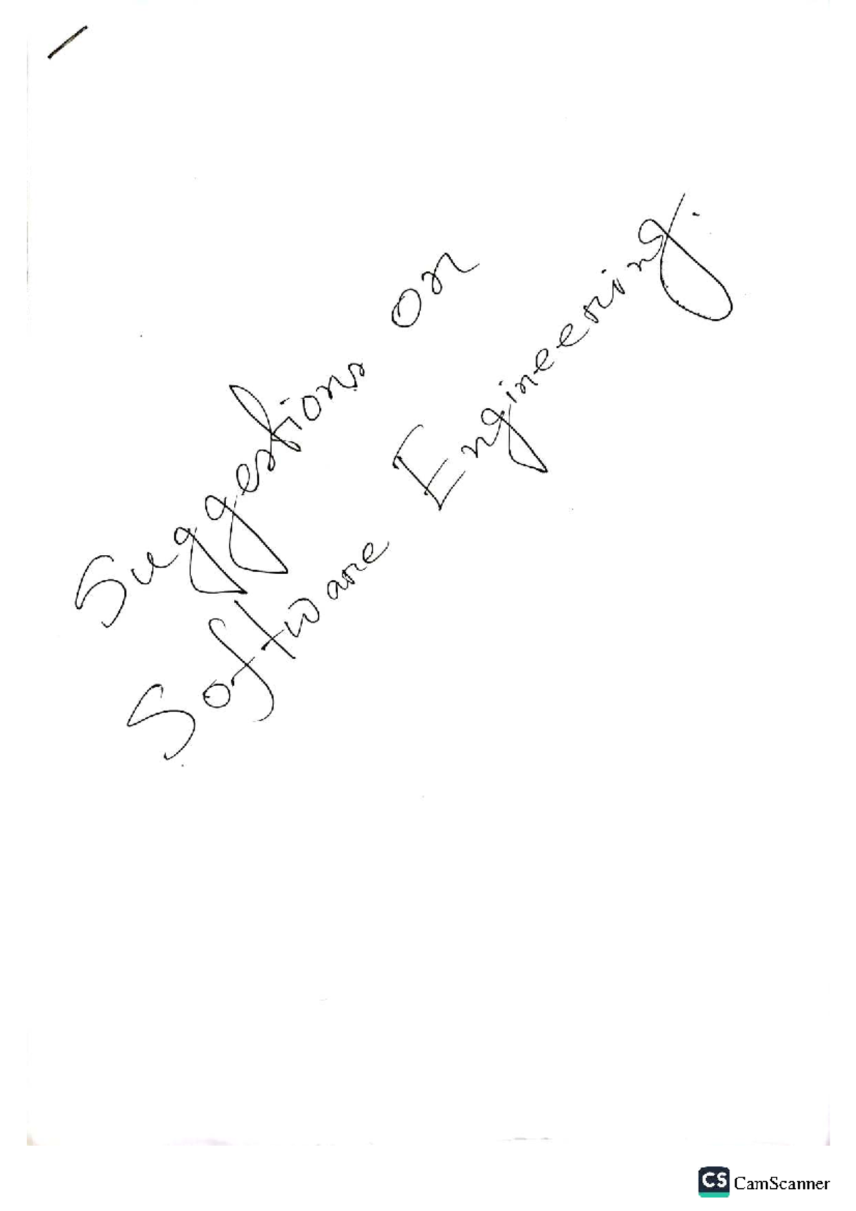 Suggestions on SWE: Key Concepts in Software Engineering (CS) - Studocu