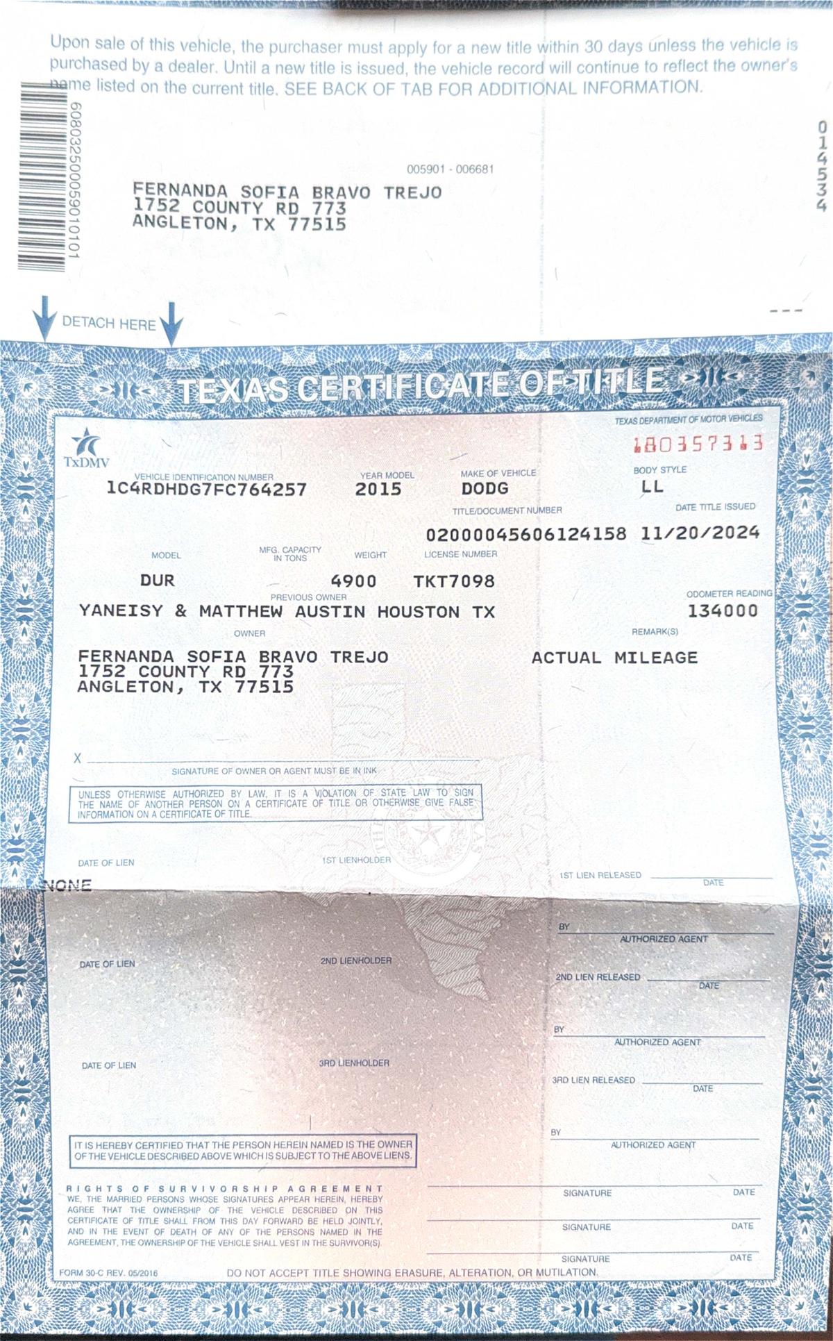 Vehicle Title Transfer Guidelines and Ownership Agreement - Studocu