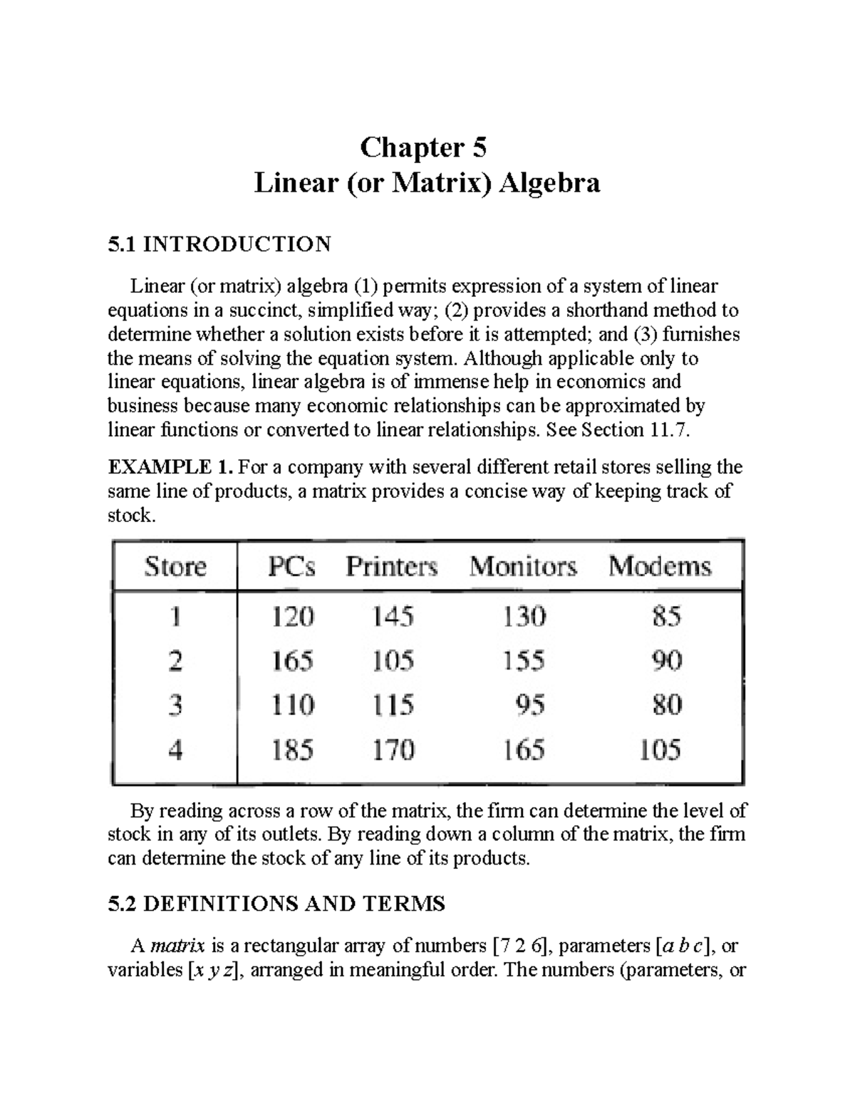 Matrix Algebra Notes - Module 2 - 2nd Semester Insights - Studocu