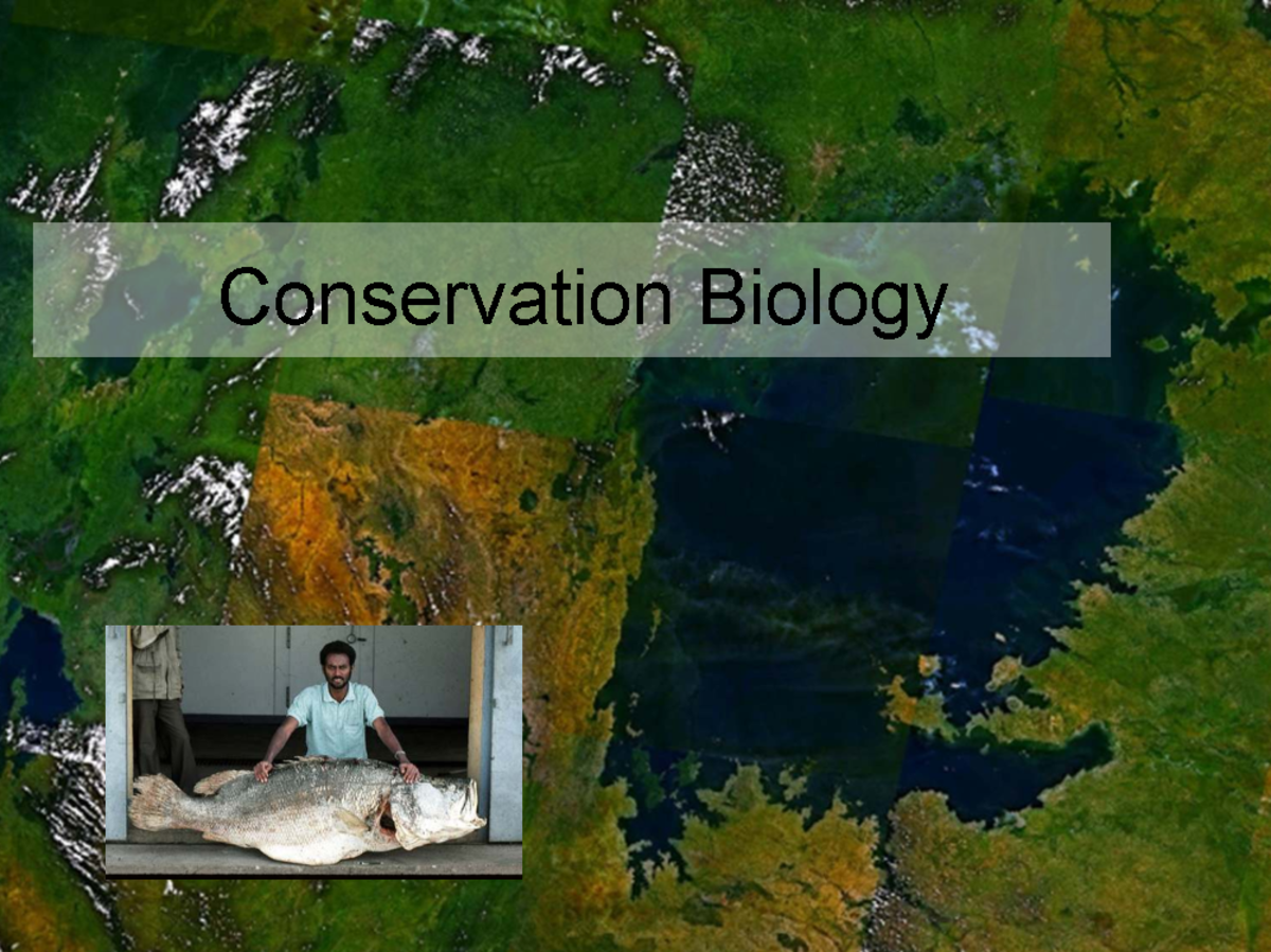 Conservation Biology: Climate Change & Its Impact on Biodiversity - Studocu
