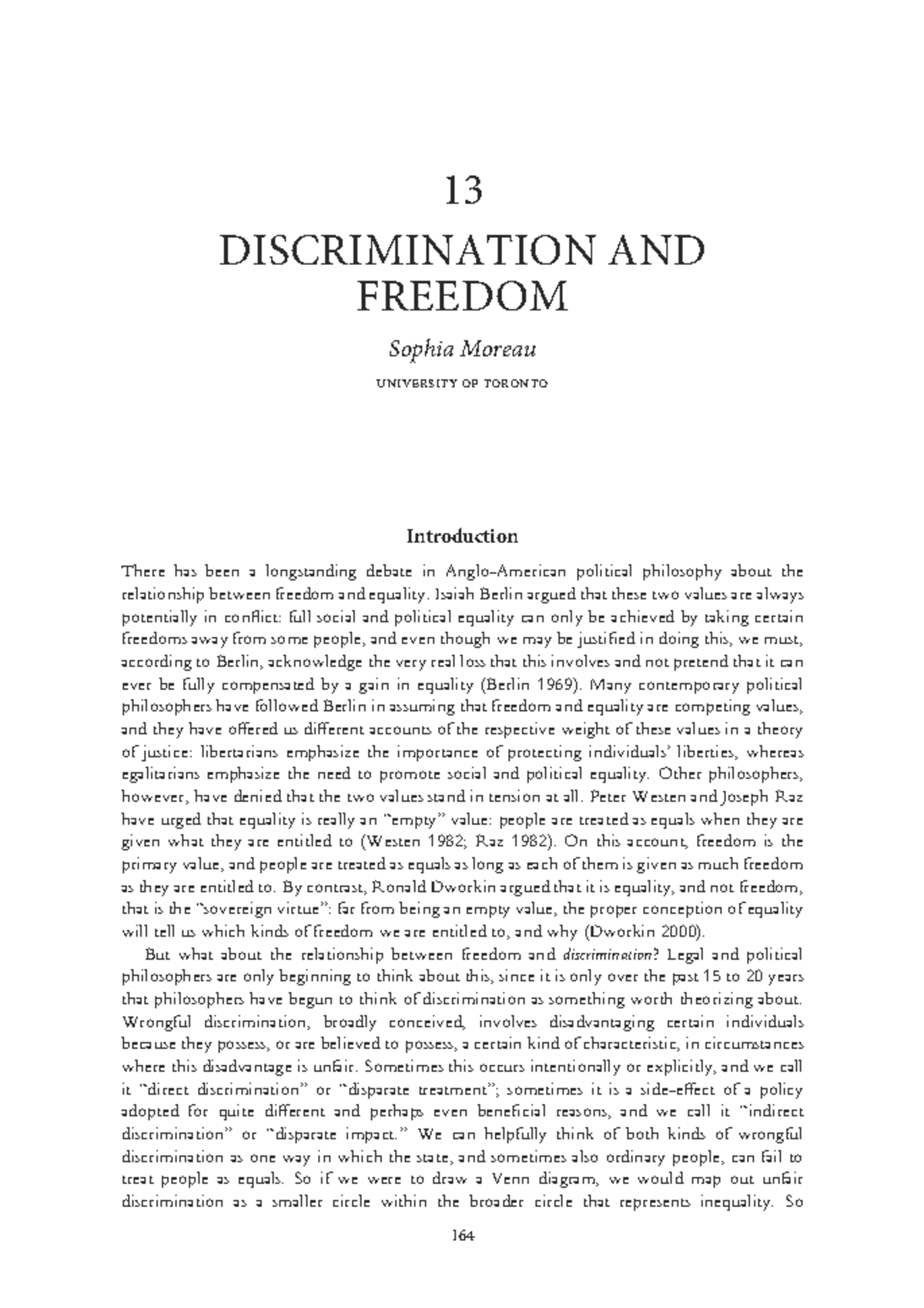 Discrimination and Freedom: Analyzing the Tensions 24 12 01 21 42 01 ...