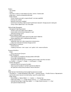 Comp TIA+Project++(PK0-005)+Study+Guide - (Study Notes) 1 CompTIA ...