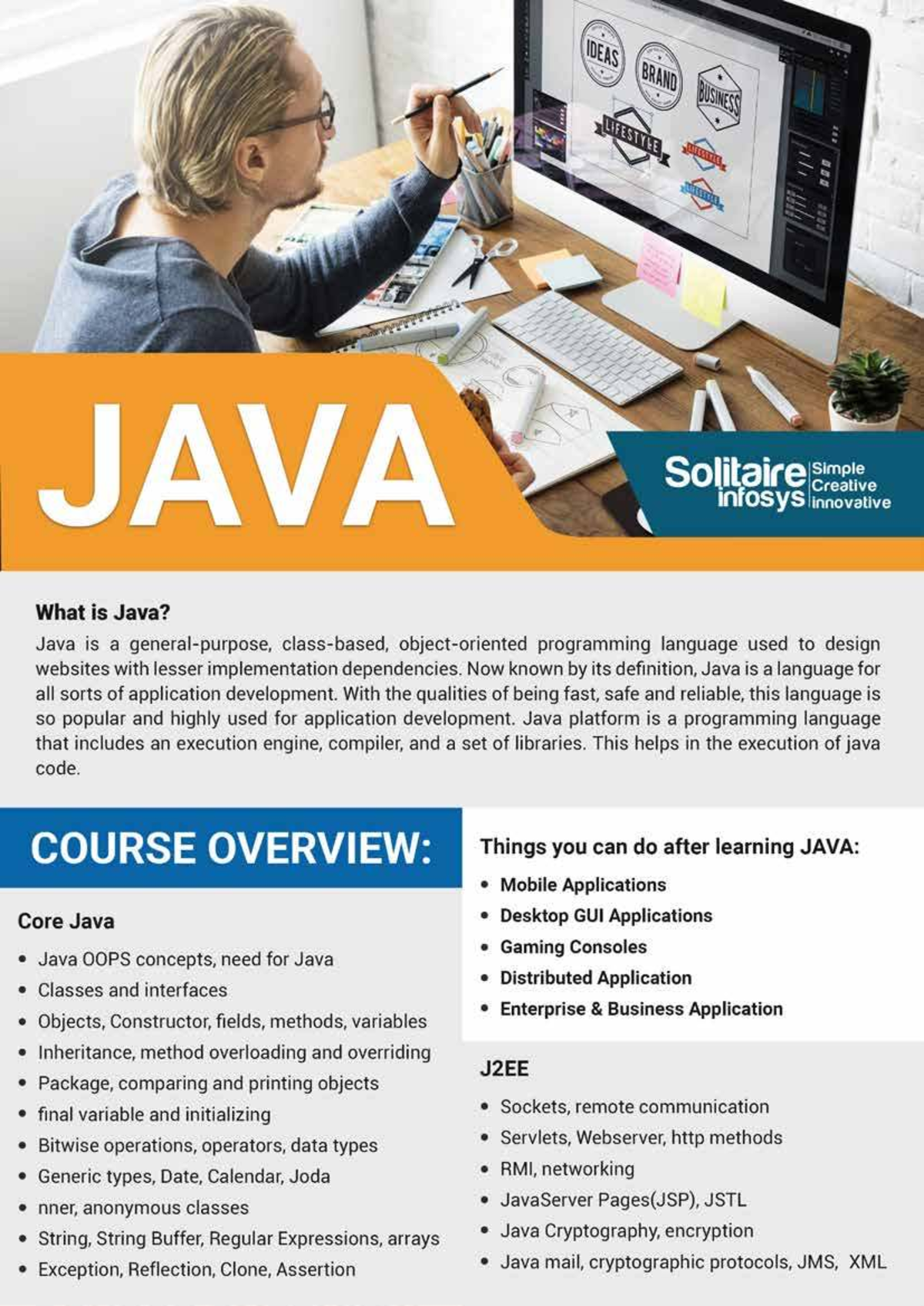 Java Programming Overview: Key Concepts and Applications - Studocu