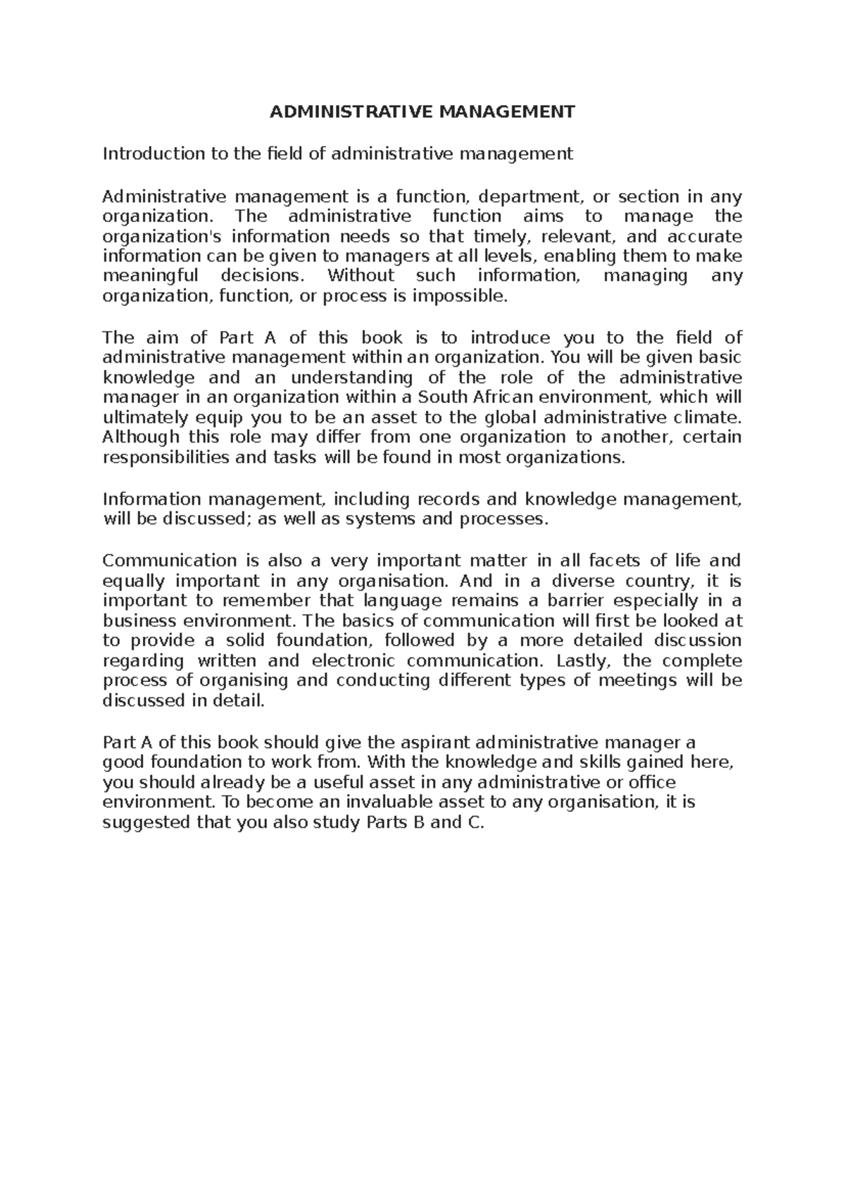 ADM15W2 - Introduction to Administrative Management and Its Functions ...