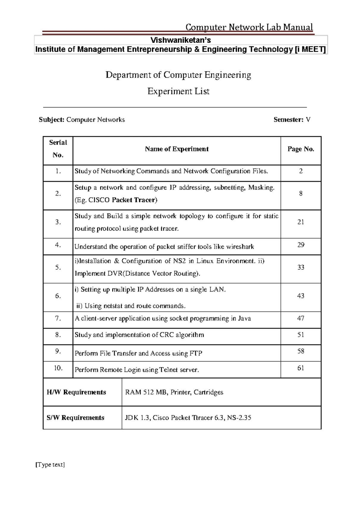 CN Practical Codes (2)-1 - CN Practical Codes 1. Topologies Star Ring ...