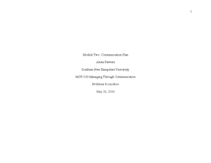 WCM 620 Milestone Three - Milestone Three: Building Common Ground Alexa ...