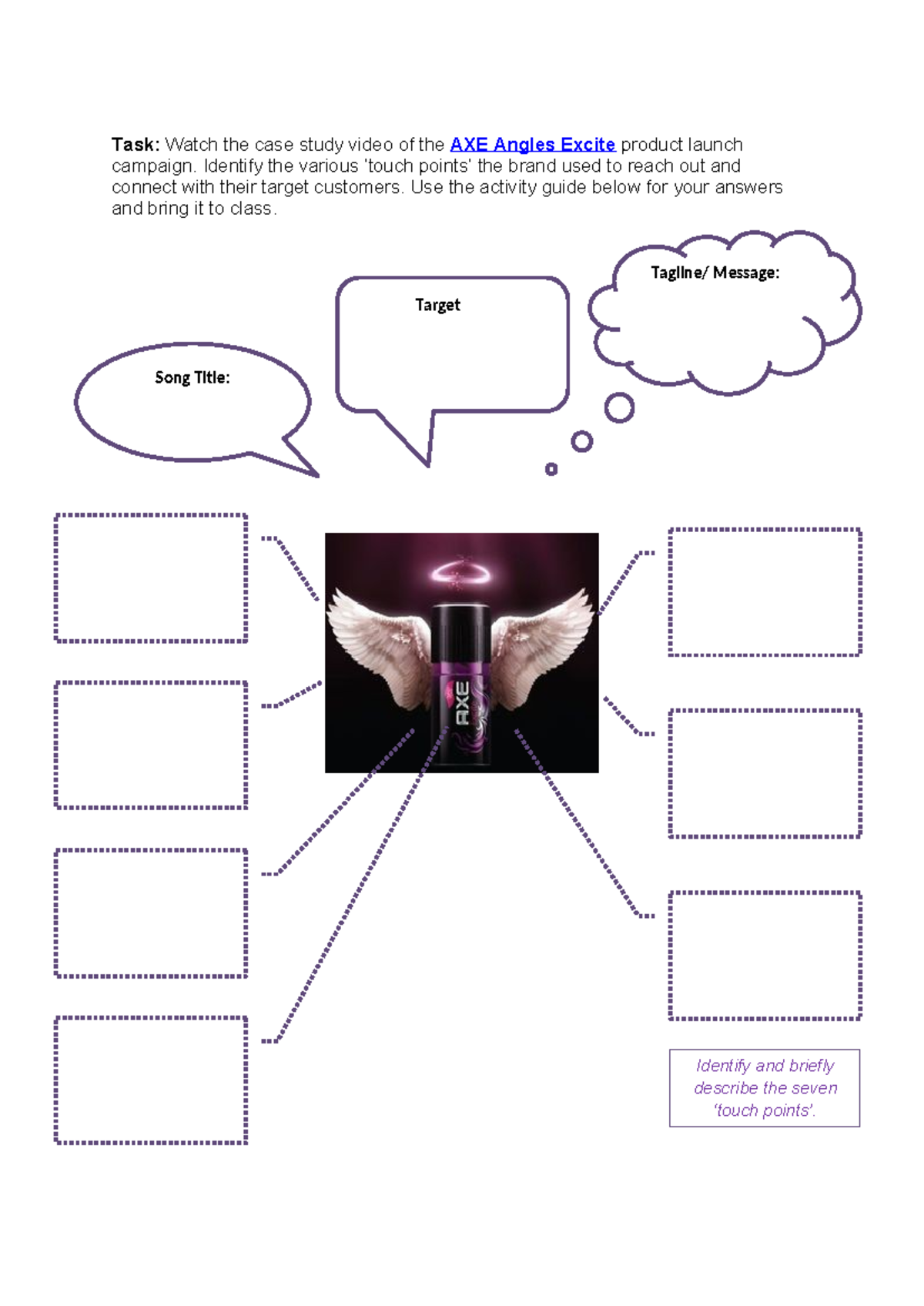 Blank - Axe Excite Activity - Mạng Máy Tính - Task: Watch the case ...