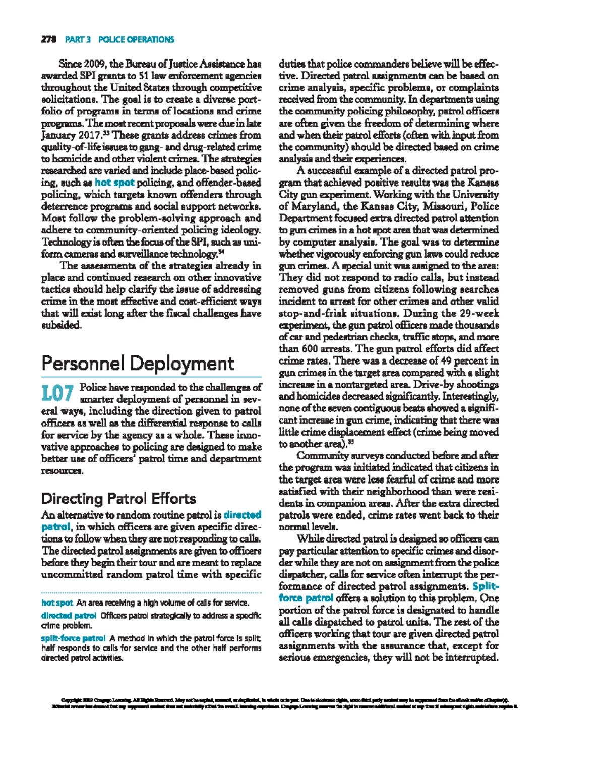 Final Exam Review: An Introduction to Policing (PLG-101) - An ...